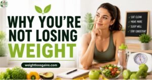 Why You're Not Losing Weight