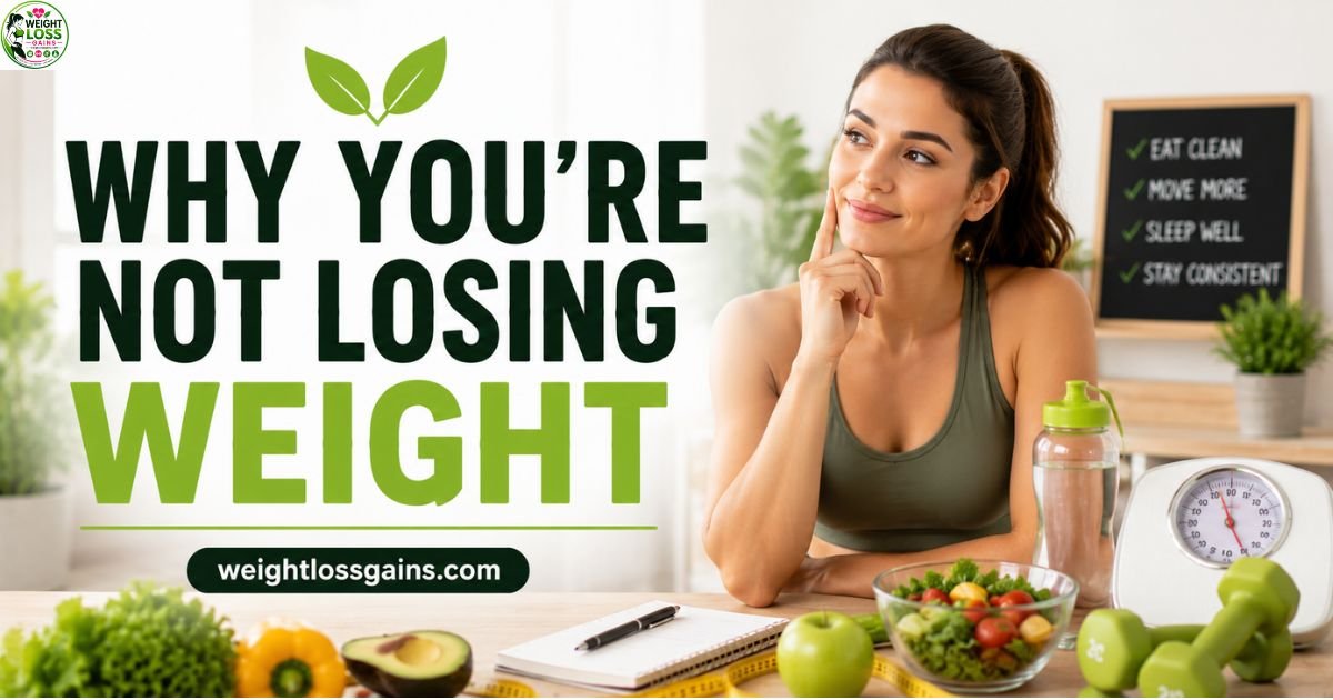 Why You're Not Losing Weight
