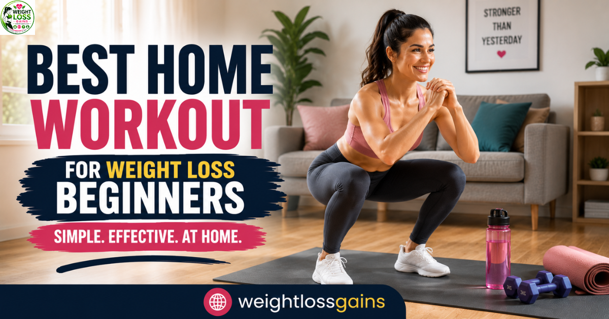 Best Home Workout for Weight Loss Beginners