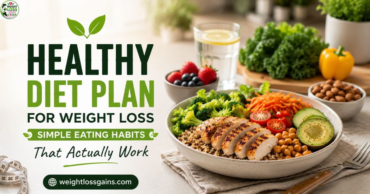 Healthy Diet Plan for Weight Loss